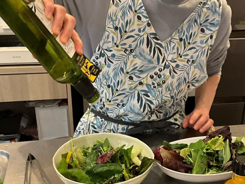 信州から産地直送【旬彩野菜】サラダリーフミックス140g×3p　長野県安曇野産・無施肥栽培・おまかせ