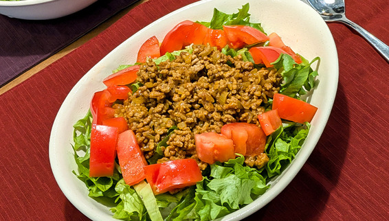 【野菜ソムリエのレシピ】カレー風味タコライス