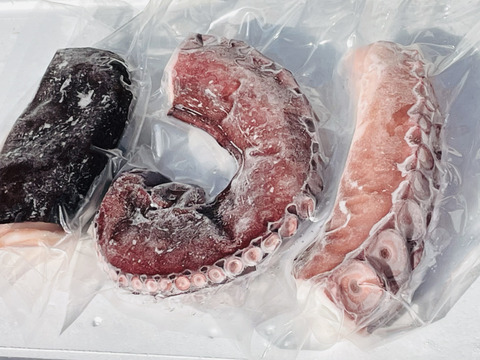 【北三陸田野畑産】無添加茹でダコ　頭足セット 約1kg