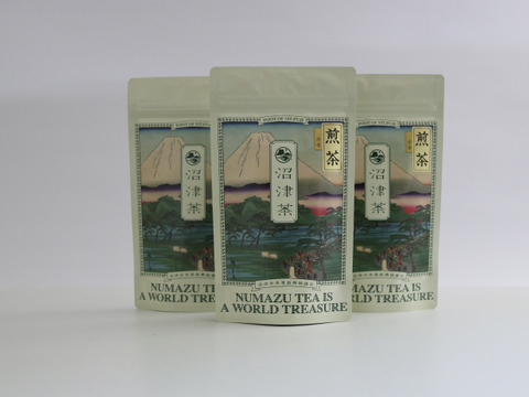 【新茶：普通煎茶】沼津市産の茶葉を100％使用　オリジナルの味と香りをお楽しみください♪