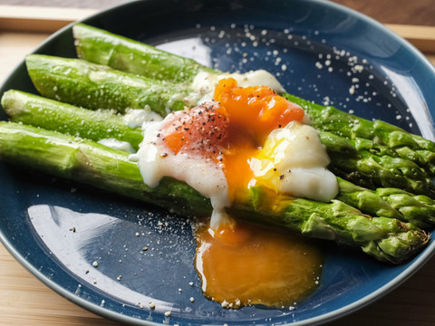 【森のアスパラ】ジューシーな佐賀県産！調理しやすいM~Lサイズ・800g