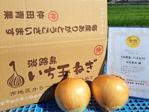 【野菜ソムリエサミット金賞🏆】淡路島玉ねぎ20kg