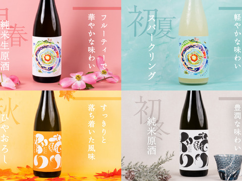 【父の日ギフト】自然栽培米・純米原酒『福めぐり』720ml