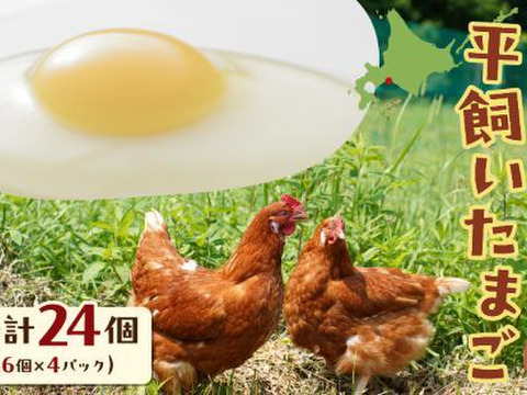 平飼いたまご 24個（6個×4パック）