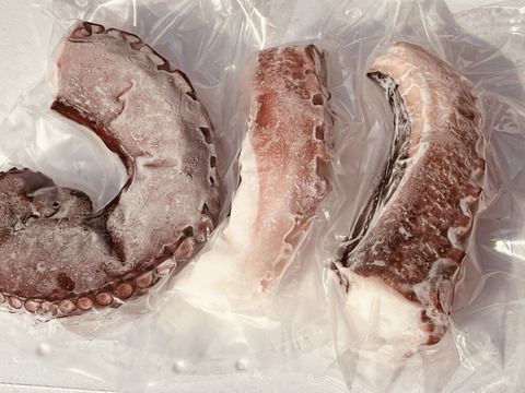 【北三陸田野畑産】　茹で水タコ　足約1kg