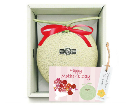 【母の日ギフト】1玉箱入りマスクメロン