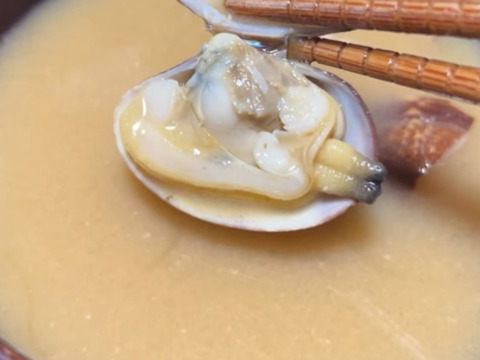 愛知県 三河湾　（国産）手掘りアサリ  
1kg今年は特に身入り，味が別格❗️酒蒸し，BBQ，味噌汁，アクアパッツァ，パスタで、