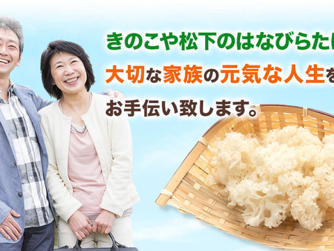 コリコリ新食感！はなびらたけお手軽10パック入り