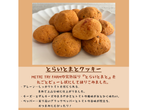 【お試し】トマトのお菓子セット（クッキー・水ようかん）