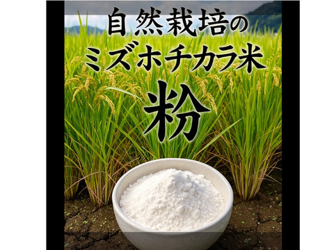 【年始セール】自然栽培「ミズホチカラ」米粉　１ｋｇＸ２袋【冬ギフト】