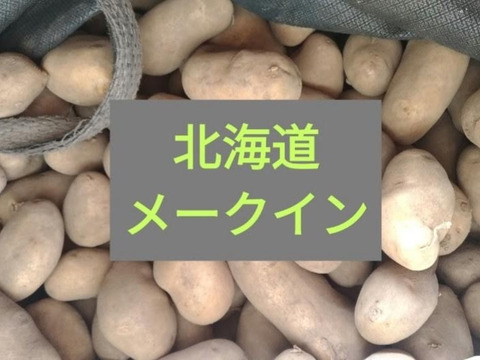 【熟成激甘】メークイン　Sサイズ北海道　じゃがいも　8kg  ジャガイモ　旨い！