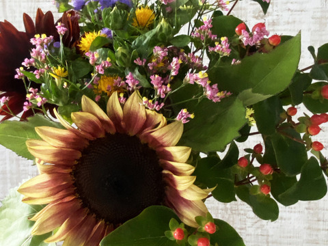 クール便、人気あり【もりもりお任せブーケ、20本／その3】プレゼントOK!花農家から直送！何が入るかはお任せですが、その日の一番きれいをお届けします。