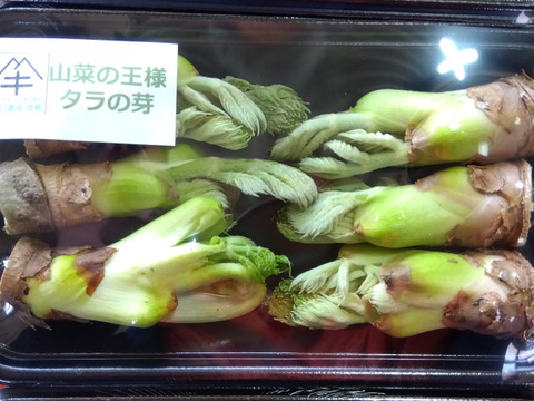 春のスペシャル詰合せセット
【タラの芽３パック・ほうれん草３袋・菜の花３袋】
この時期だけの春爛漫セットすぐ出荷できます。
タラの芽５５gx３パック・ほうれん草150gX3袋・菜の花150gⅹ3袋