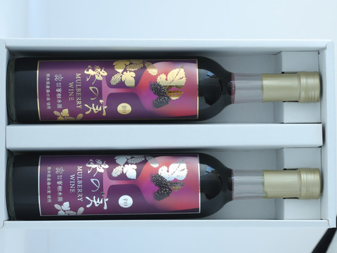 【新商品！】桑の実ワイン　甘口・辛口セット　熊本県産桑の実使用