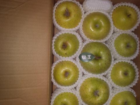 🍏芳醇な香り【王林】🍏１０～１２玉 約３キロ  商品ID118229