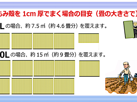 もみ殻 約75L 2025年新もみ  土壌改良 家庭菜園 燻炭 焼いも 籾殻  もみがら  岡山産 ３営業日以内に発送
