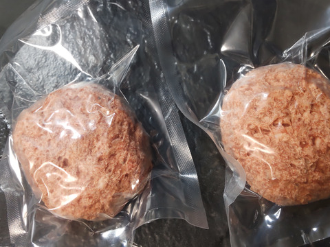 与助の牛100％　ハンバーグ120ｇ　6個セットでちょっとお得♪