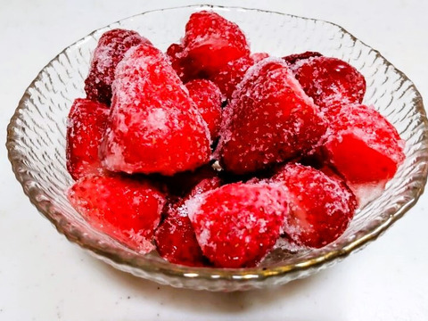 【甘～い！冷凍いちご】品種：あきひめ(2.4kg)