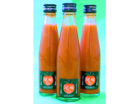 【24本箱買い】特濃！100%トマトジュース200ml×24本セット(無塩・無添加・無着色)