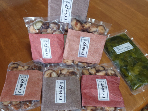 食べきりサイズ！柔らかい！
小泊産！冷凍なまこ100g×10パック