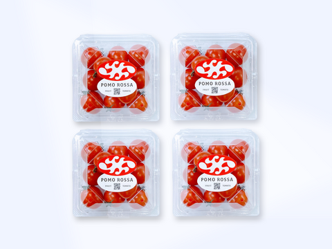 【大人気商品♫】甘さと香り抜群！フルーツトマト「ポモロッサ」（4パック＋おまけ2つ付）