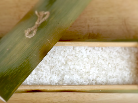 まるごと！　ゆずジャム　/　甘さ控えめ　/　(大)150ml × 3本　/　竹の飯盒入り　/　柚子ジャム