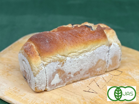 全部有機！Singleパン⑰：麦の栽培から一貫生産　自然栽培有機小麦のみ使用した有機ブルーベリーぐるぐる