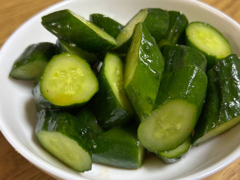 朝採り‼お徳用曲がりきゅうり (約5㎏)