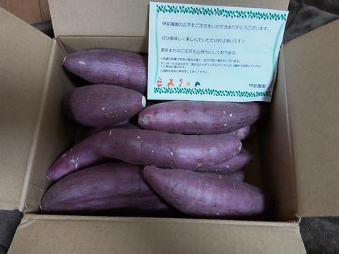 ねっとり極甘さつまいも！熟成紅はるか約2.5kg（s~2Lサイズ不揃い詰め合わせ）