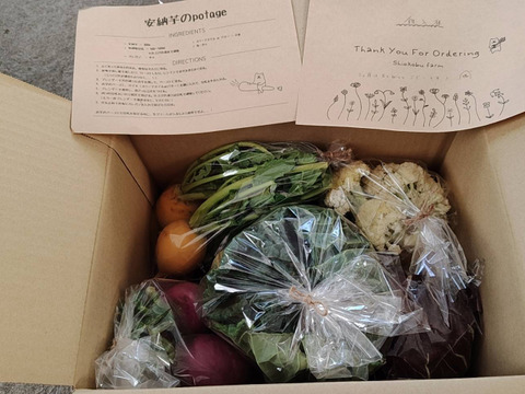 旅する畑から届く、季節の彩り野菜セット（7-8種類）