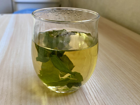 【自然栽培🍀赤芽菊芋の葉茶25g】自家採種９年・健康な体づくりに