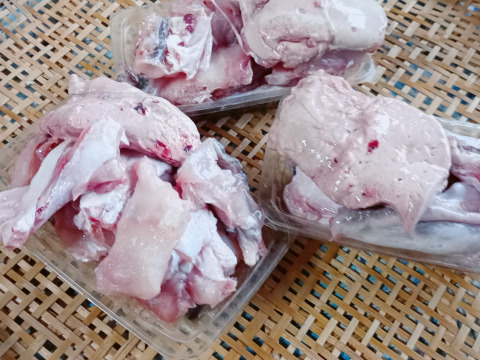 鍋・味噌汁・煮付けに！鱈の身＆あらセット　約１ｋｇ