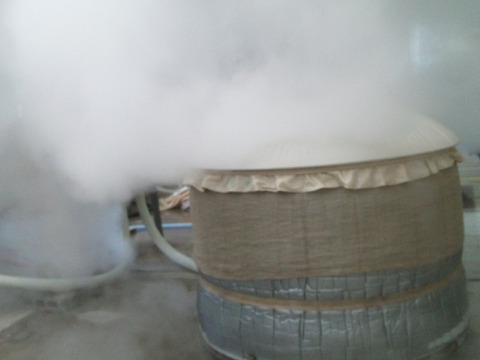 【父の日ギフト】４種の吞み比べと手吹きガラスぐい吞みペアセット付き