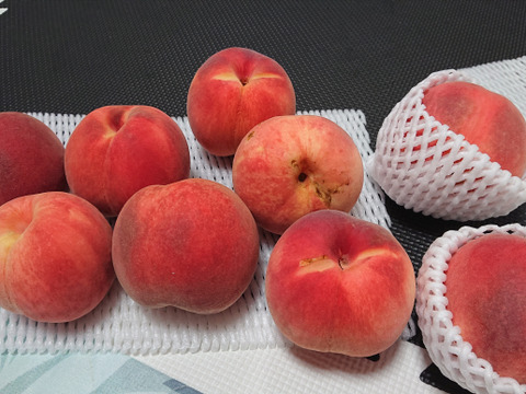 品種指定可能🙆】【ご家庭用桃】品種おまかせ🍑2キロ🍑【届いた