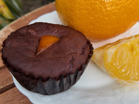 自然栽培甘夏の米粉ブラウニー(グルテンフリー）