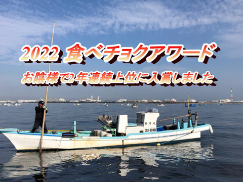 ホンビノス貝2kg【LLサイズ 】（1個160ｇ~220ｇ位　 2kg9~11個位）【漁師直送】【三番瀬産】【かんたんレシピ付き】