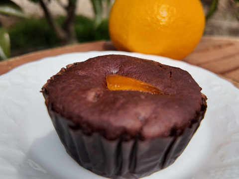 自然栽培甘夏の米粉ブラウニー(グルテンフリー）