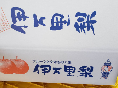 かおり梨、豊華梨3キロダンボール箱🍐5～6玉入り詰め合わせ