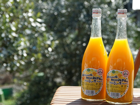 とろっと濃厚！みかんジュース2本セット(720ml×2)