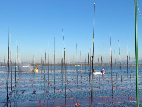 ＊5月1日から値上げすることになりました。今月末まで今の価格なので、この機会にぜひ！自分に、大切な方へ、、【ギフトBOX】   新月(味付のり)1袋・満月（焼きのり）1袋入り