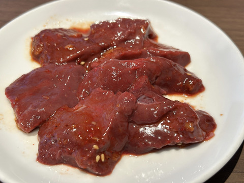 兵庫県産黒毛和牛（経産牛）「牛レバー（焼肉用）200g/パック×２」