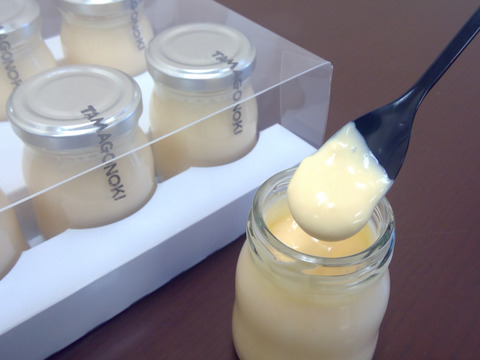 国産鶏種「もみじ」の卵黄のみを使用したなめらかプリン6個
