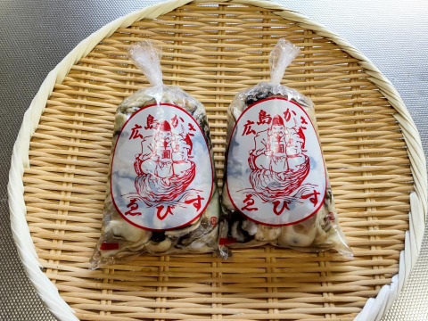 【福袋】牡蠣で鍋三昧セット①【生食用・加熱用】むき身300ｇ×2袋+選べる鍋のもと2ヶ「熨斗対応可」