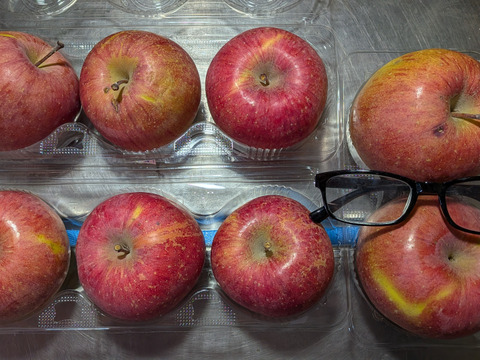 青大豆、ネギ、柿、リンゴ