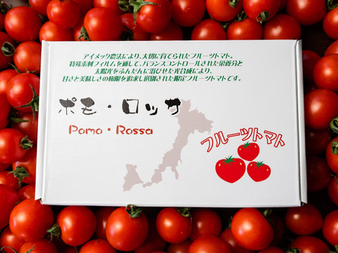 【母の日ギフト】フルーツトマト「ポモロッサ」（15粒入り）※5月1日より順次発送開始！