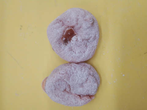 【訳あり干し柿】（市田柿）450gが1袋　見た目は悪いが、味は優秀です！食べれば病みつきになりますよ！