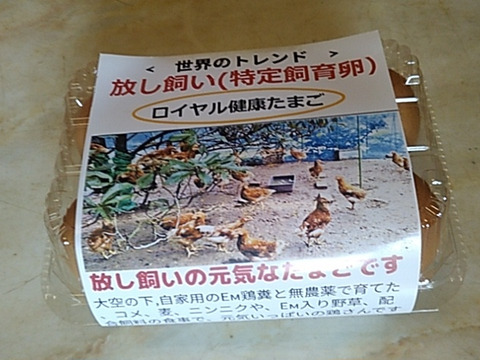 放し飼いのロイヤル健康たまご(特定飼育卵)