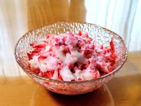 【甘～い！冷凍いちご】品種：あきひめ(4.8kg)