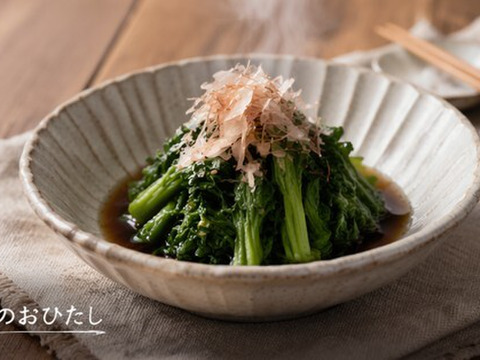 ✨春の香りを食卓に。天ぷらやお浸しで主役になる、力強い春菊　約400g✨