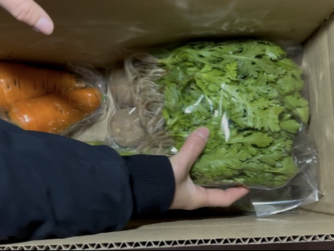 【自然栽培】4品目お試し旬のお野菜セット